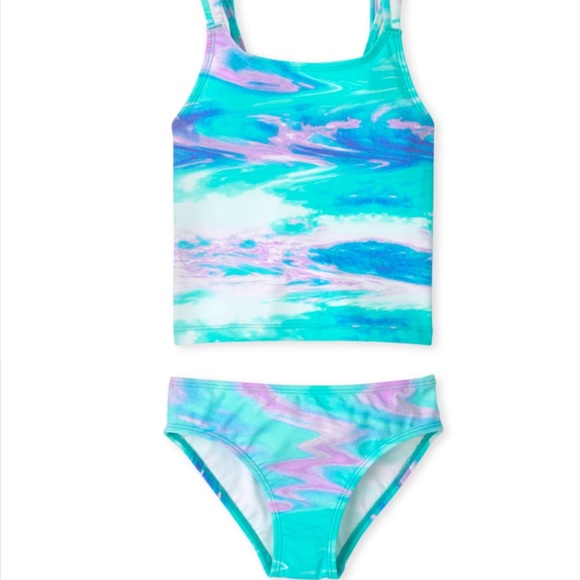 Kids Tankini and swim shorts - Picture 3 of 11